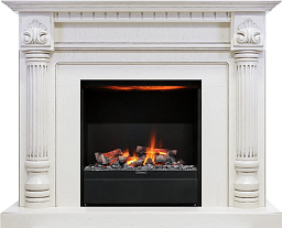 Каминокомплект Dimplex Edinburg очаг Albany слоновая кость Dimplex Edinburg очаг Albany слоновая кость